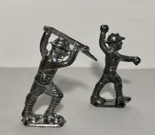 Vintage Cast Metal Toy Soldiers Military Unpainted Figures