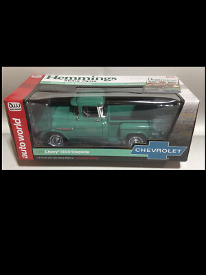1957 Chevrolet Pick Up Ocean Green 1:18 Auto World 293 | eBay 