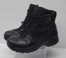 Mens DANNER Size 7.5D Black Leather Lace-Up Gore-Tex Work/Hiking Boots
