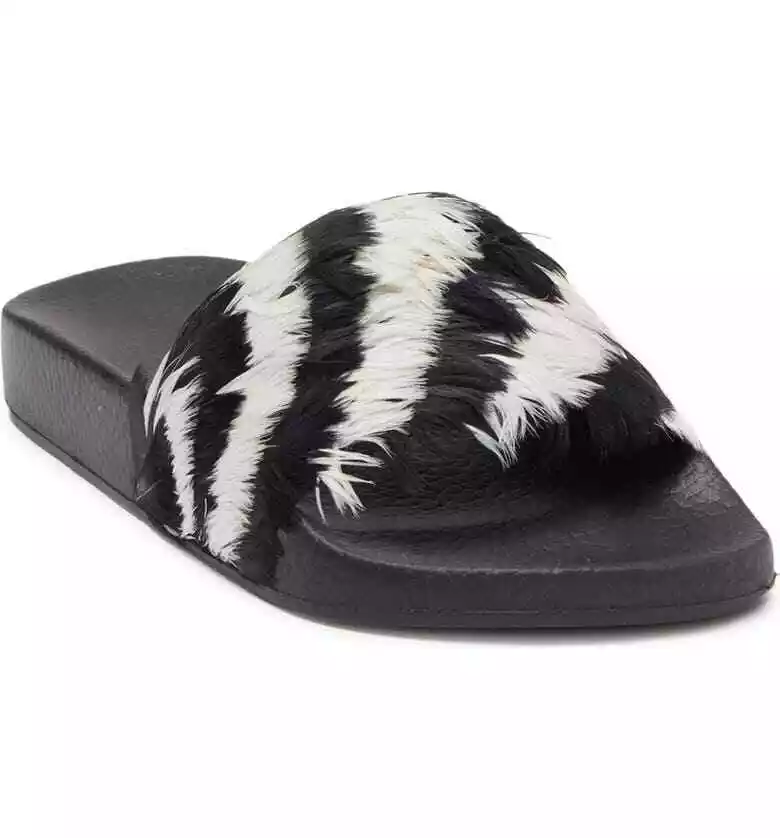 Valentino fur shop slides