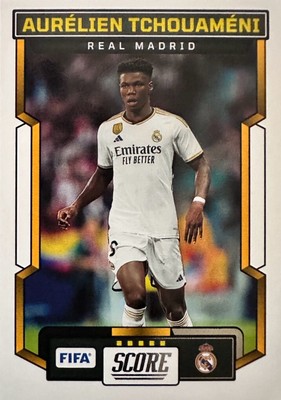 (183) No. 183 Aurelien Tchouameni Real Madrid Base - FIFA Score 2023/24 Panini