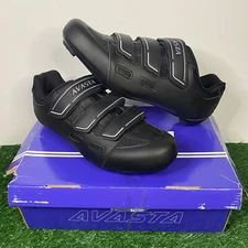 Avasta Black Mens Size 12 Cycling Shoes