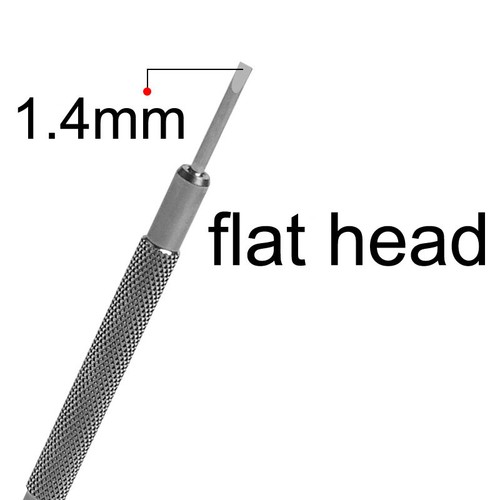0.6-2.0mm Precise Stainless Steel Screwdriver Flat Cross Watch Phone Repair Tool - 第 18/27 張圖片