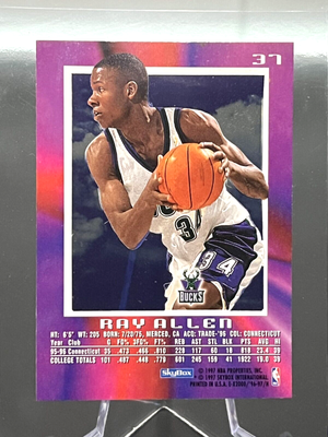 NBAカード skybox e-x2000 rc ray allen psa 9｜トレーディングカード