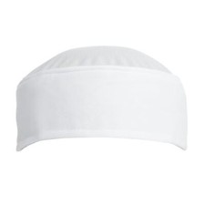 Unisex Total Vent Chef Beanie Small-Medium White