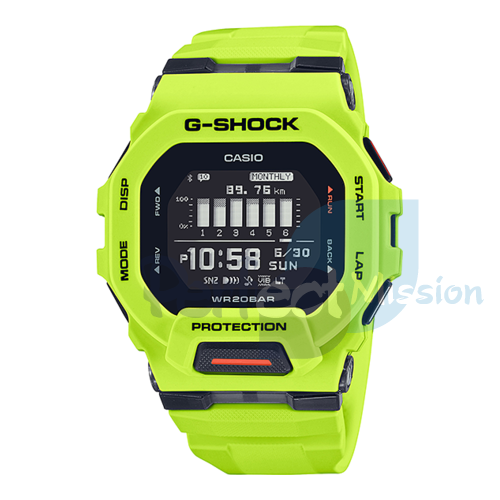 g shock smartwatch step tracker
