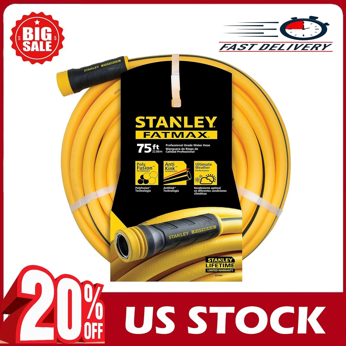 Stanley fatmax water sale hose