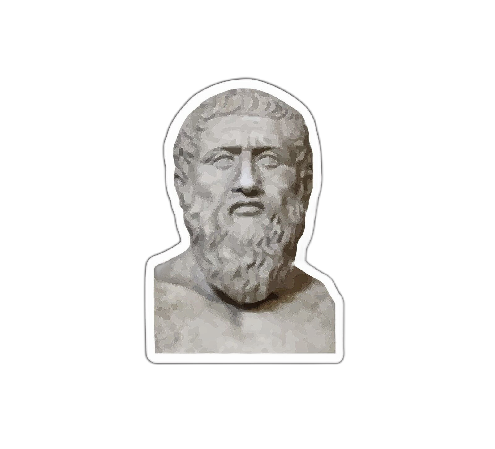 Greek Statue Sticker Decal