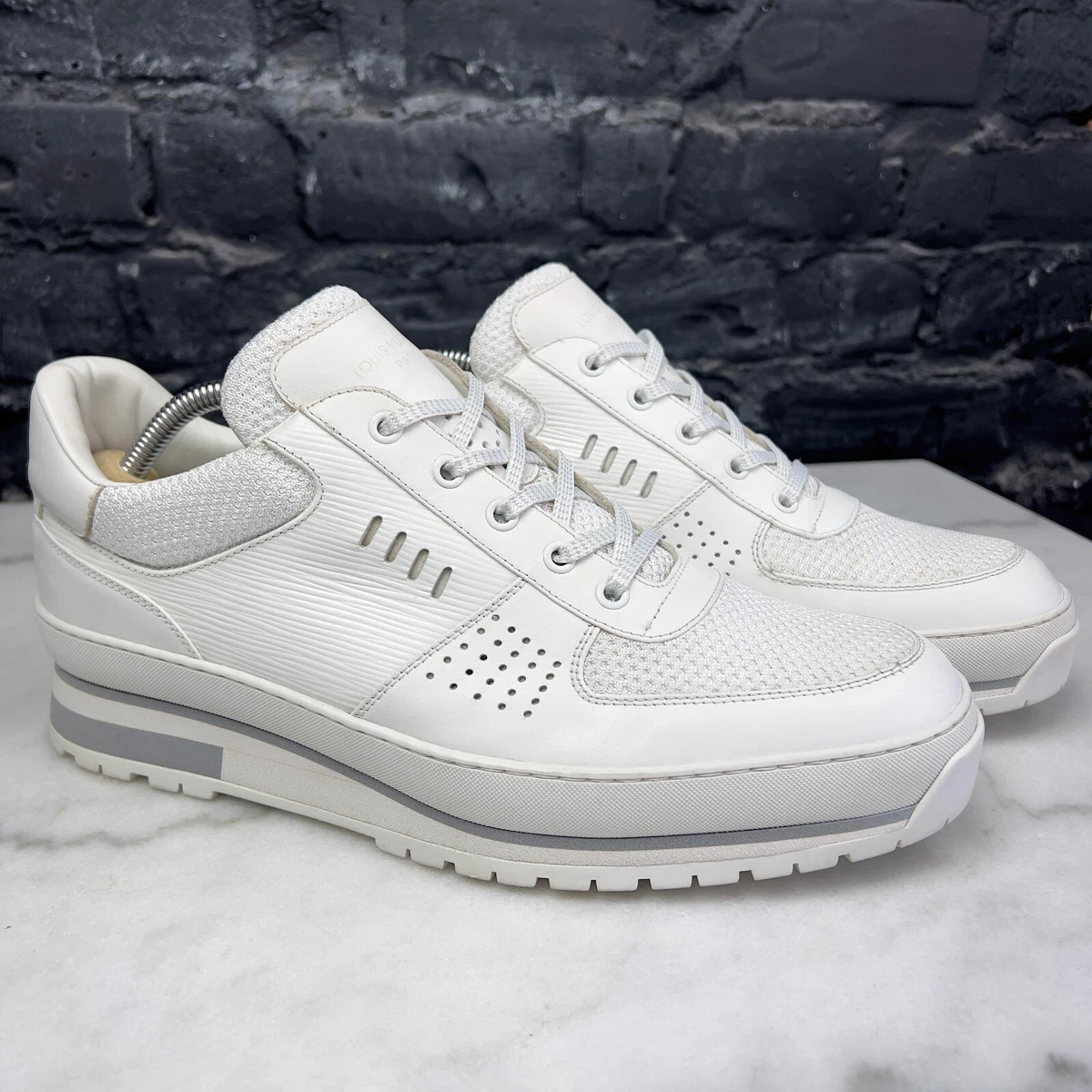 Louis Vuitton, Shoes, Louis Vuitton Harlem Sneaker White