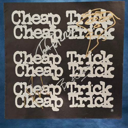 Cheap Trick signed booklet insert At The Budokan 4 signatures eBay