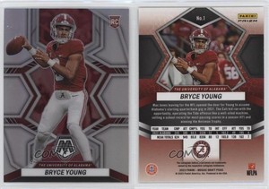 2023 Panini Mosaic Draft Picks Silver Prizm Bryce Young #1 Rookie RC