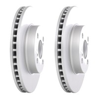 2 Bremsscheiben Ø 255 Mm BelüFtet Bosch Passend FüR U.A. Toyota Corolla