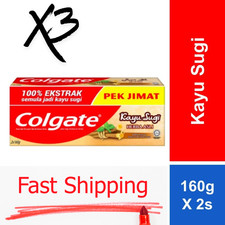 6 Tube x 160g Extract Miswak Herbal Toothpaste Colgate Toothpaste -FAST SHIP DHL