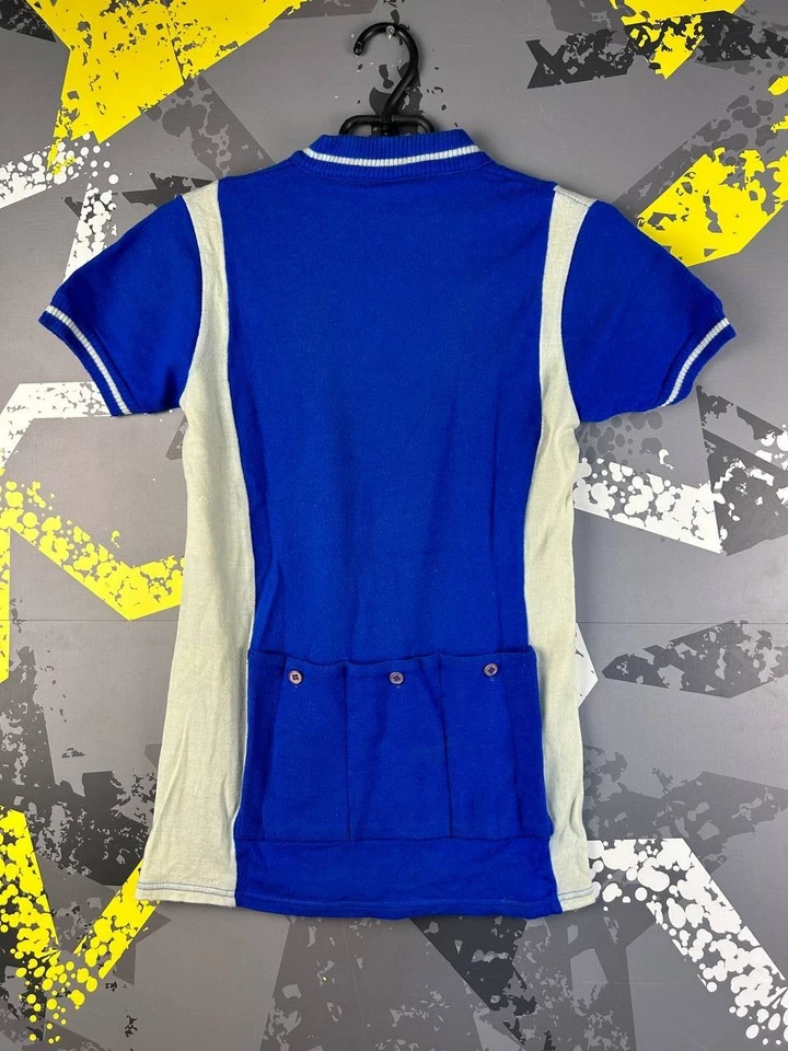 Jersey Rare Vintage Jersey Cycling Bike Shirt Multicolor 70s 80s Men Size 5 ig93 - Image 2 of 4