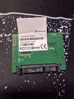 Transcend 4GB SSD TSITHSD712-004G Half Slim SATA - Gebraucht