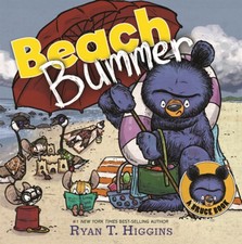 Beach Bummer by Ryan T. Higgins Hardcover Book