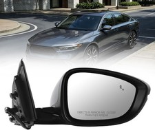 Right Side Mirror For 2023-2026 Honda Accord 5Pin Gray Blind Spot Heated