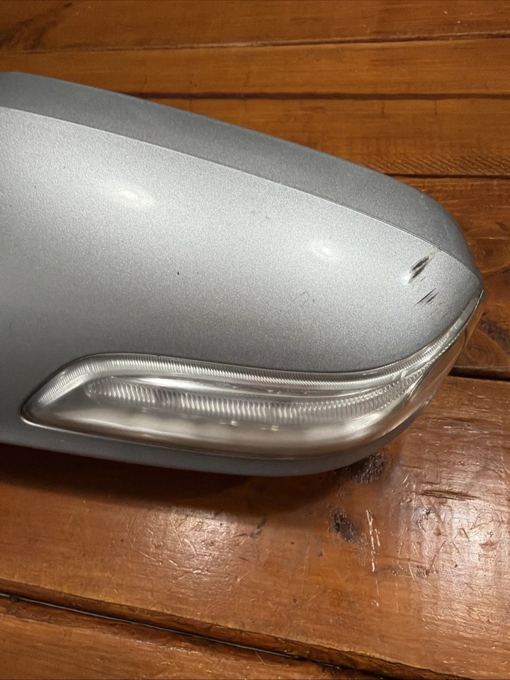 2007-2008 Acura TL Espelho de Porta com Vista Lateral Esquerda para Motorista Sinal de Virada OEM PRATA - Imagem 4 de 4