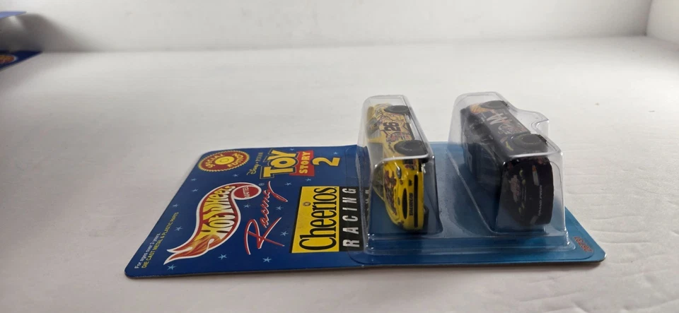 Hot Wheels Racing Toy Story 2 Cheerios #26 & #44 NASCAR 2-Pack 1999 Promo NIP - Image 3 of 4