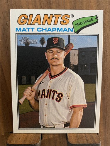 2026 Topps Heritage #114 Matt Chapman | Baseball Card