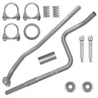 Rohr Auspuff Hosenrohr Rohrvorne FüR Peugeot 207 1.4I SchräGheck Kombiwagen