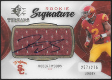 2013 SP Authentic #RTRW Robert Woods Rookie Threads Autographs #/275