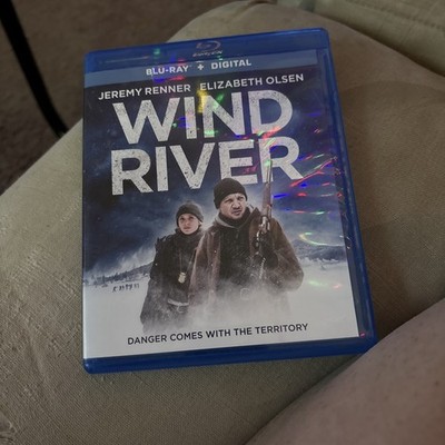 Wind River Blu-ray 2017 Jeremy Renner Elizabeth Olsen Very Good