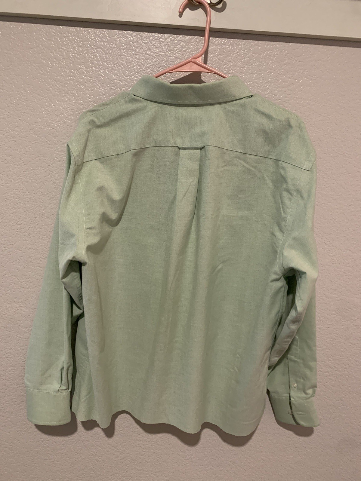 Cropped matcha colored button down - image 2