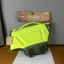 Acadia Trail High Visibility Dog Life Jacket Flotation Aid Size Medium New