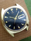 VINTAGE 1968 SEIKO 5 AUTOMATIC 23 JEWEL DAY-DATE 35mm WATCH 5126 -7000  RUNNING