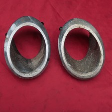Corvette 1966/1967 Rear Chrome Exhaust Bezels