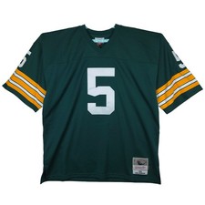 Paul Hornung Green Bay Packers Mitchell & Ness NFL 2XL XXL Jersey 1966 #5 NWT