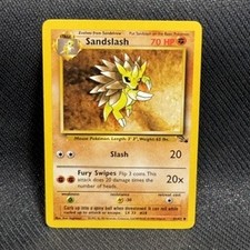 Sandslash 41/62 Uncommon Fossil Pokemon Unlimited Lightly Played on eBay