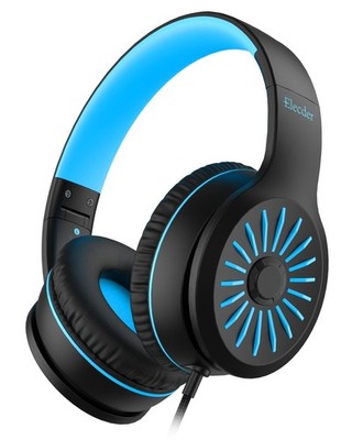 i45 Headphones Wired, On-Ear Kids Headphones with 1.5M No-Tangle Cord, Foldab...