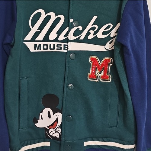 Disney Mickey Mouse Kids Lightweight Jacket. Botton Up Size 5/6 - Picture 7 of 8