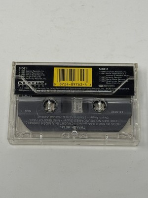 Thrash Metal Compilation Cassette Megadeth Anthrax Slayer Tested