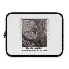 Artist Sketch Music Laptop Sleeve, Laptop Case for Creatives, ... 