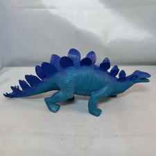 TM 2000 Stegosaurus 8.5" Plastic Toy Figure Dinosaur Animal Prehistoric