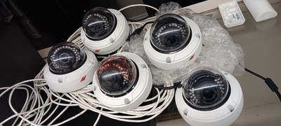 ATV Surveillance Security Camera System  Two Terabyte DVR & 5 Cameras