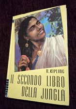 Vintage IL SECONDO LIBRO DELLA JUNGLA di R. KIPLING - SAIE 1959