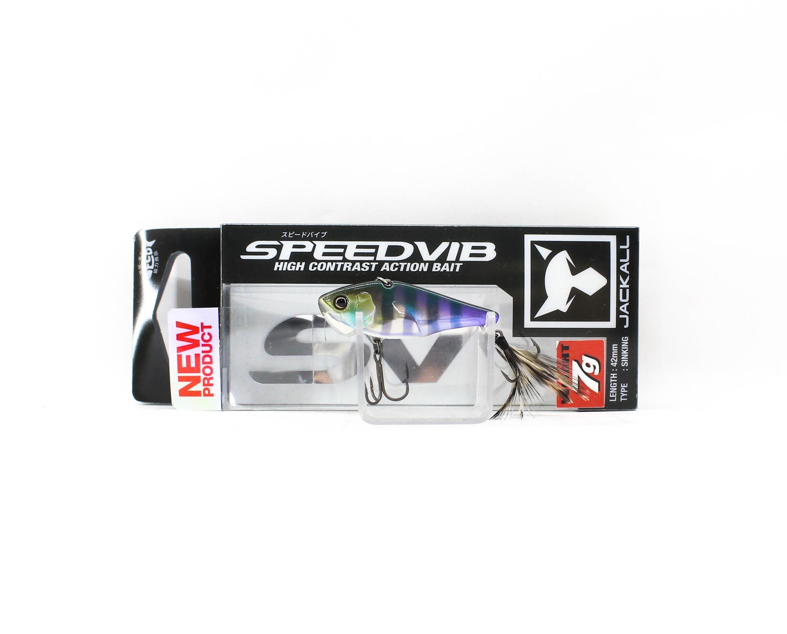 Jackall Speed Vib 7 grams 42 mm Sinking Lure Ghost Chigill (6136)
