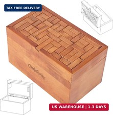 Mystery Box - Onietoiy Wooden Puzzle Box, Prank Puzzles for Adults  Kids