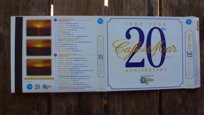 2 x CD - Cafe del Mar - 20th Anniversary 2 CD (1980 - 2000) & Volumen Seis