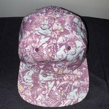 Marvel Avengers Superhero Snapback Hat Cap All Over Print Purple Comic Heros