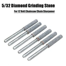 Durable 6x 5/32 Diamond Grinder Stone For 12 Volt Chainsaw Chain Sharpener b