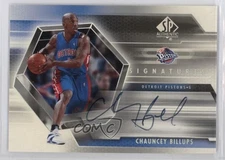 2004-05 SP Authentic SP Signatures Chauncey Billups #SP-CH Auto HOF