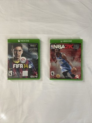 FIFA 14 & NBA 2k15 Xbox One Lot Of 2