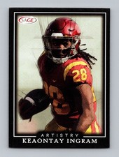 2022 SAGE Artistry #66 Keaontay Ingram Near Mint or Better