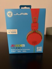 JLab JBuddies Studio Wired Kids Headphones On-Ear, Volume Limiter, School/Travel