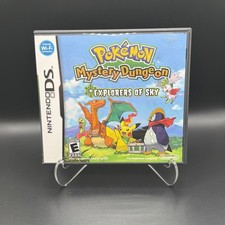 Pokemon Mystery Dungeon Explorers of Sky (Nintendo DS, 2009) Complete CIB